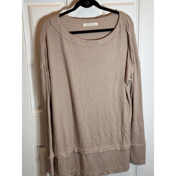 We The Free Tops - Free People Women We the Free‎ North Shore Med  Thermal Waffle Knit Tunic